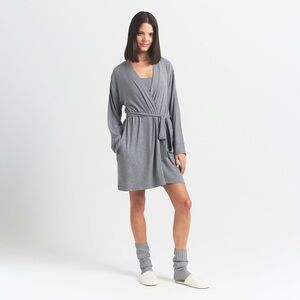 NWOT - Skims Soft Lounge Robe (Heather Grey)
